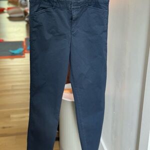 Women’s Old Navy Pixie Pants- Navy- Size 8 Tall